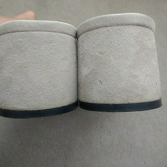 Nanette Lepore "Daylight" Suede Tube Slide Sandals - Picture 7 of 8